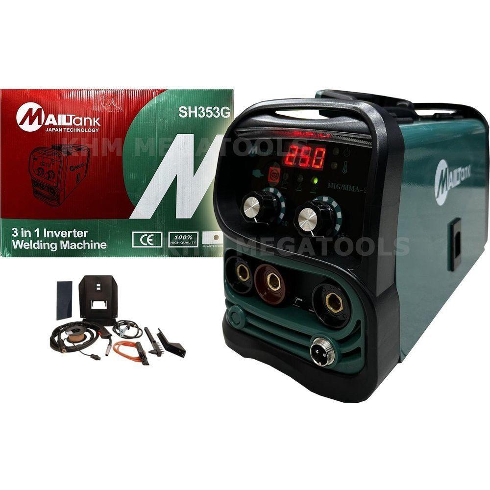 Mailtank SH353G 3in1 DC Inverter Welding Machine (MIG,ARC,TIG) - KHM Megatools Corp. Mailtank SH353G 3in1 DC Inverter Welding Machine (MIG,ARC,TIG) - KHM Megatools Corp.